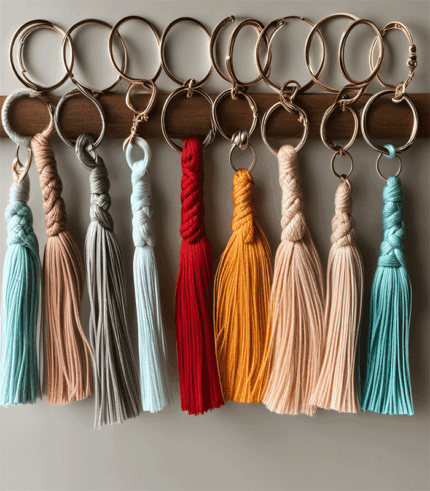 Macrame Keychains