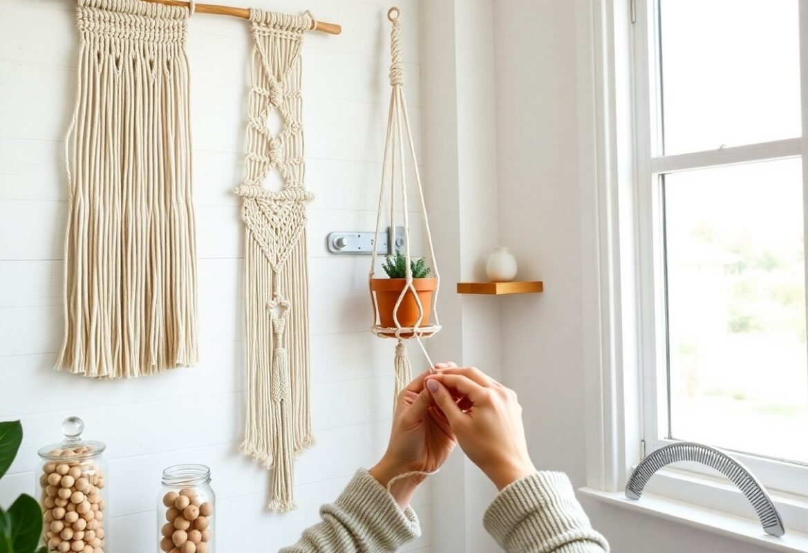 easy macrame projects for beginners