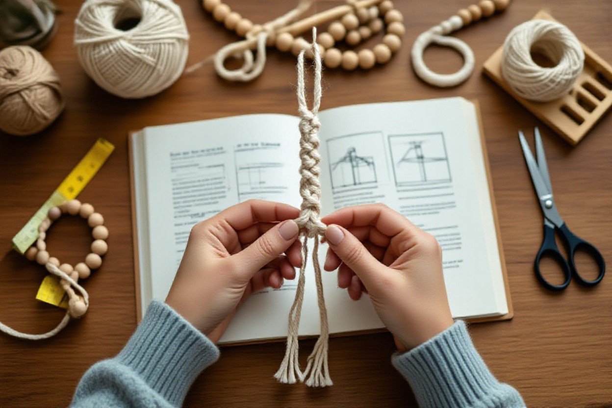 how to use a macrame kit