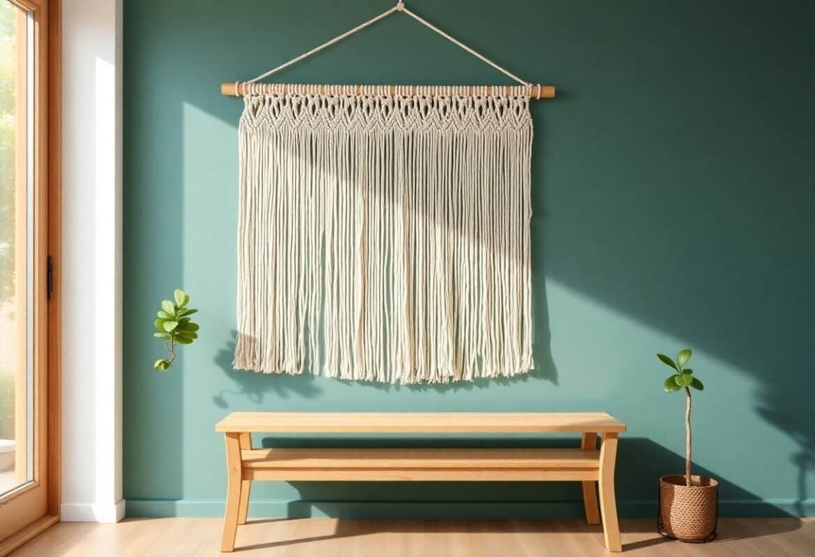 macrame wall hanging large
