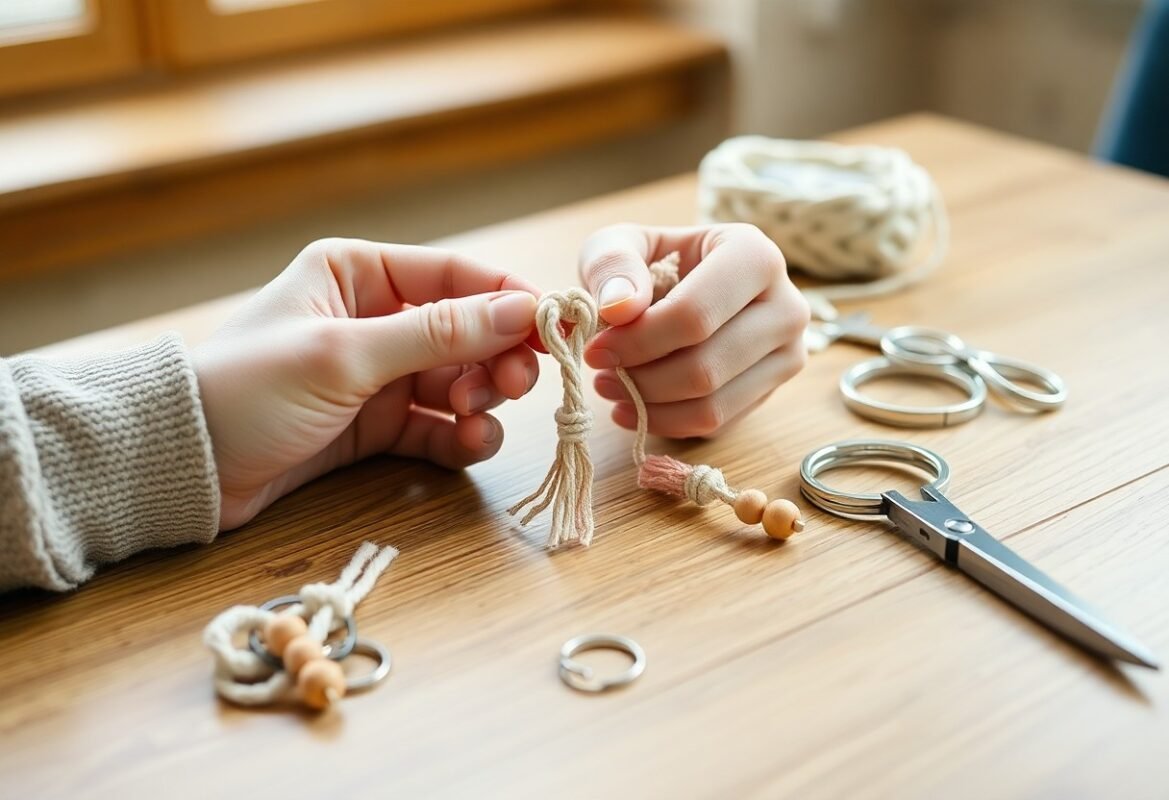 macrame-keychains-easy
