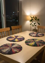 table mats round night